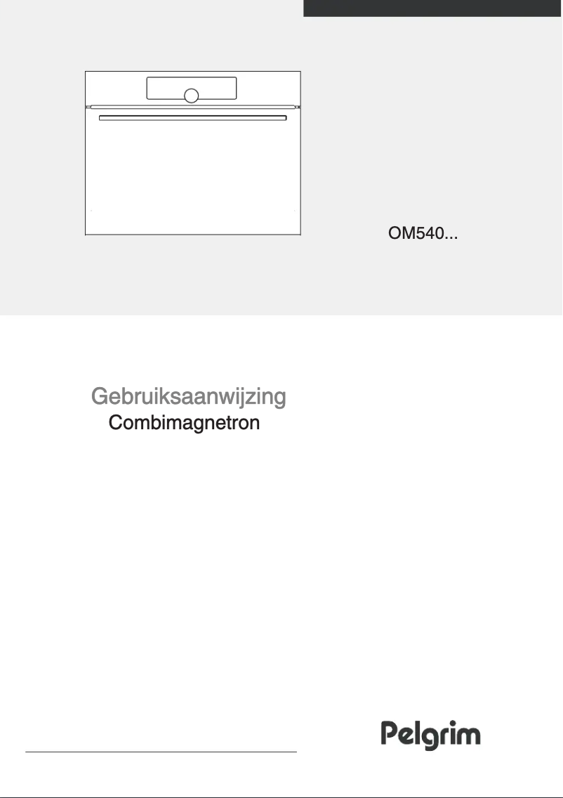 First page image of the manual for OM540ZWA