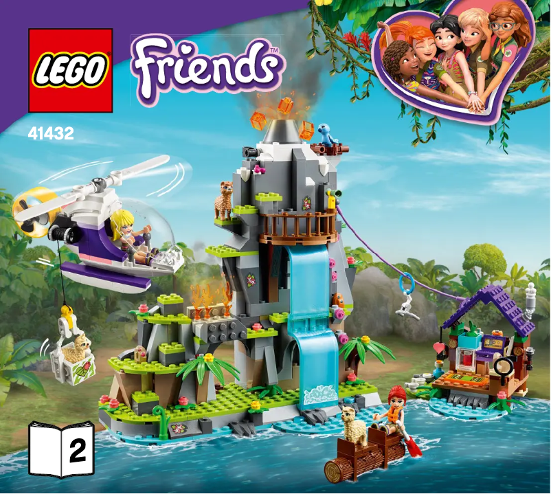 Page 1 de la notice Manuel utilisateur Lego Friends 41432