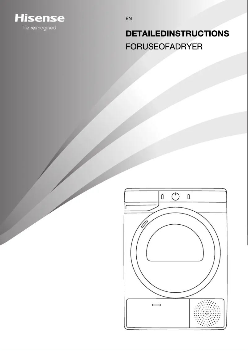 Página 1 del manual Manual de usuario Hisense DHGE904