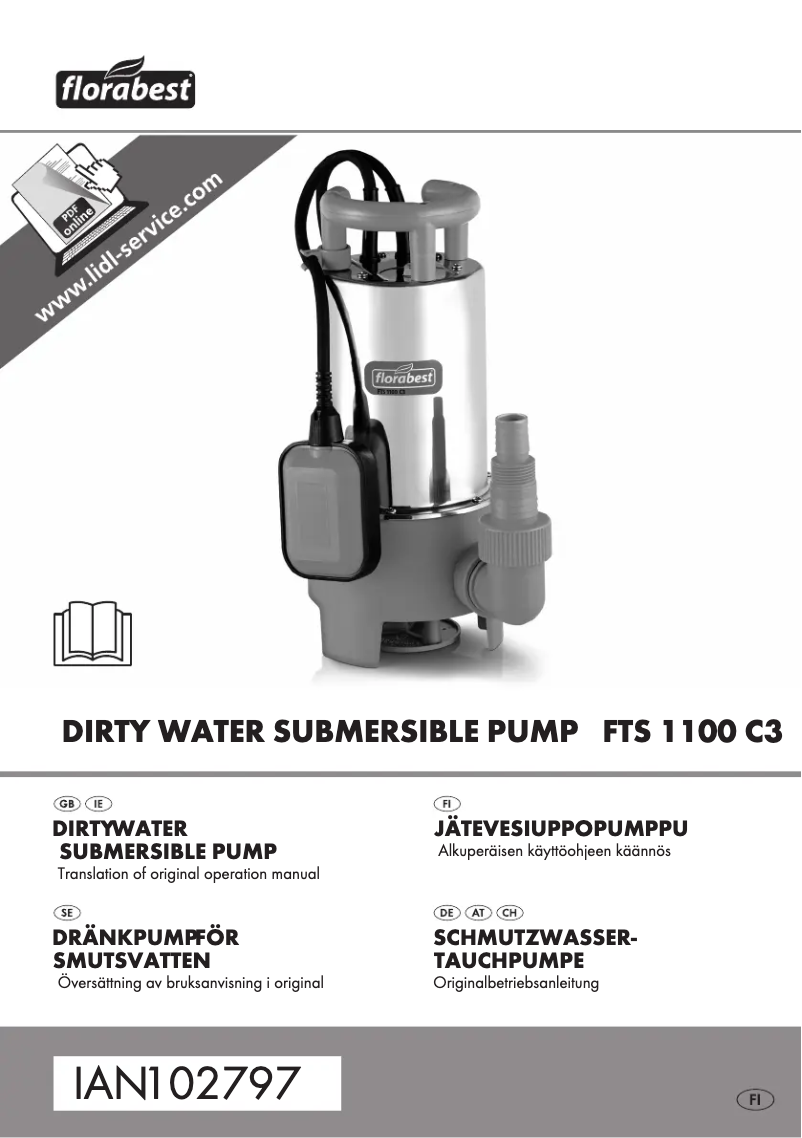 Página 1 del manual Manual de usuario Florabest IAN 102797
