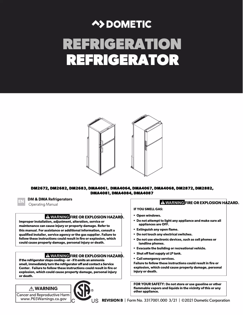 Imagen de la primera página del manual del dispositivo DM 2683