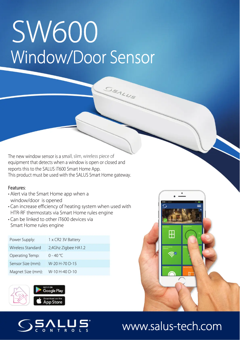 Image de la première page du manuel de l'appareil SW600