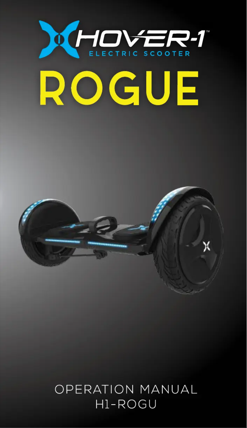 Image de la première page du manuel de l'appareil Rogue