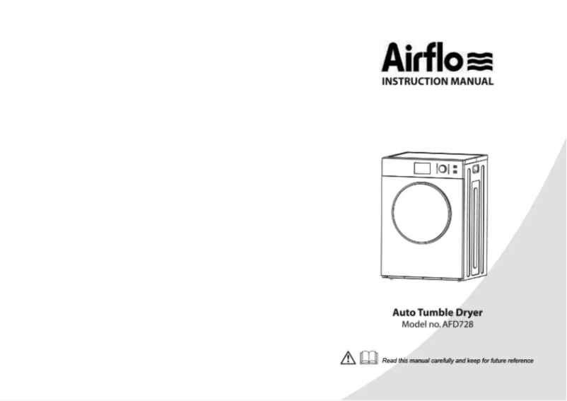 Image de la première page du manuel de l'appareil AFD728