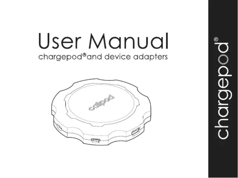 Page n°1 - Manuel utilisateur Callpod Chargepod CHPA-0002