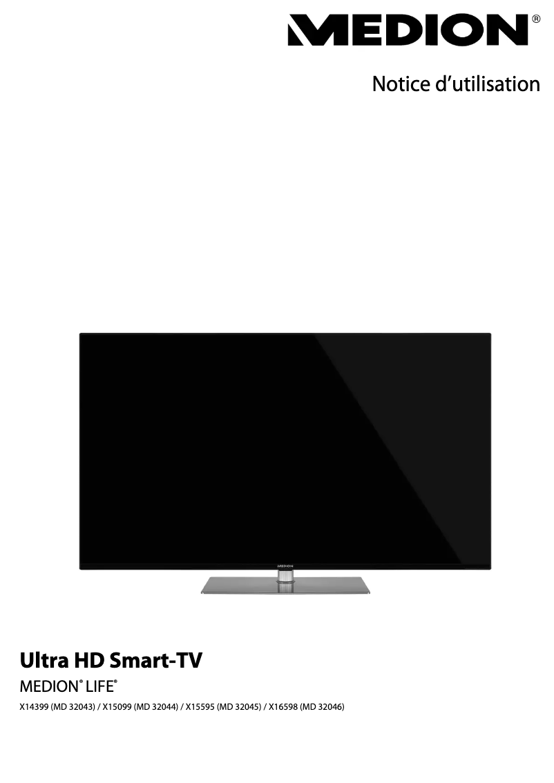 Page 1 de la notice Manuel utilisateur Medion LIFE X15595 (MD 32045)