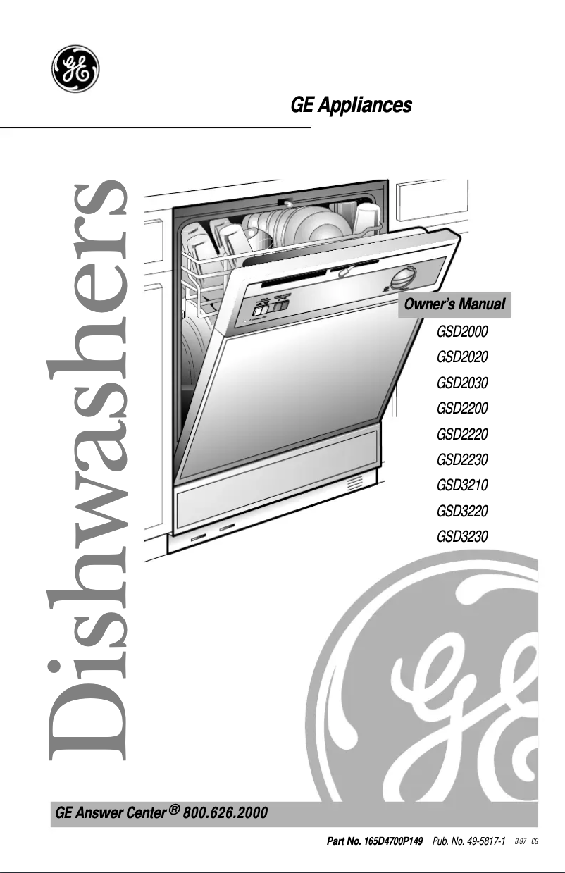 Image de la première page du manuel de l'appareil GSD2220ZBB