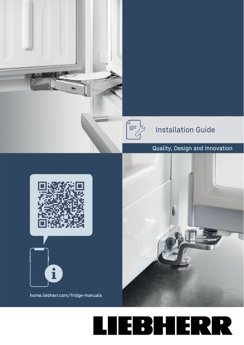 Page n°1 - Guide d'installation Liebherr KGBNsf 52Vc23