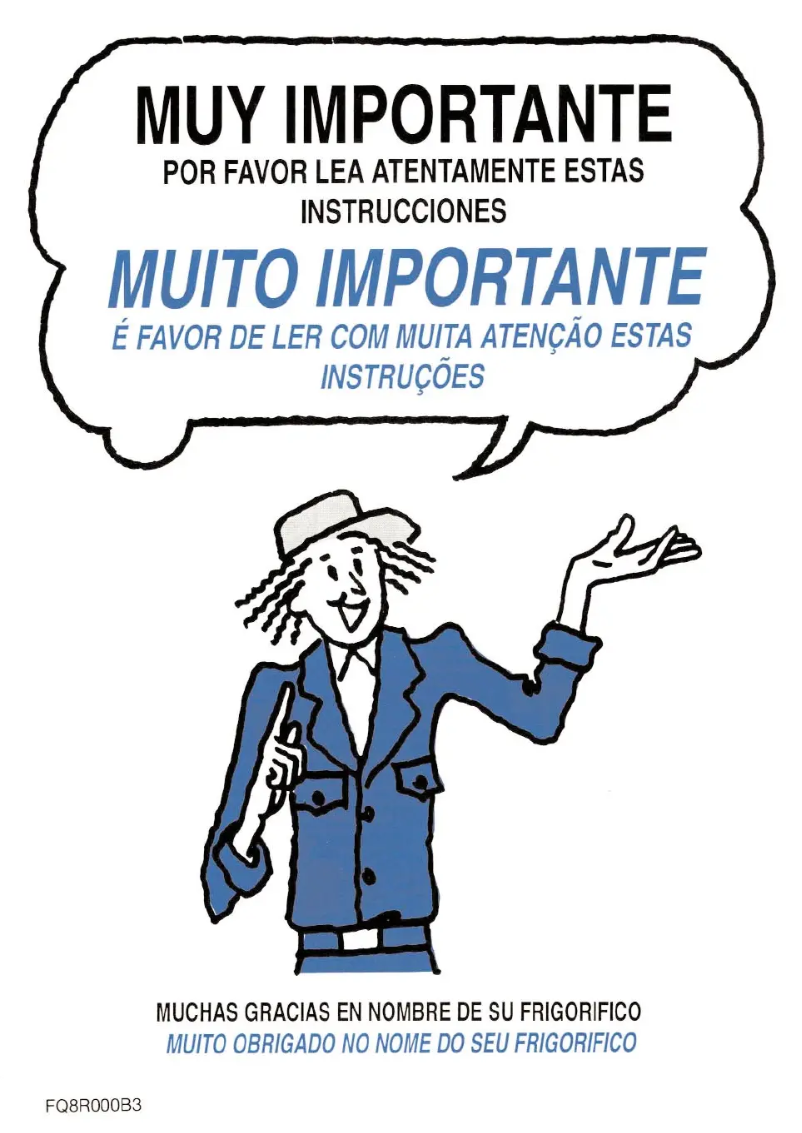 Image de la première page du manuel de l'appareil FS10LA