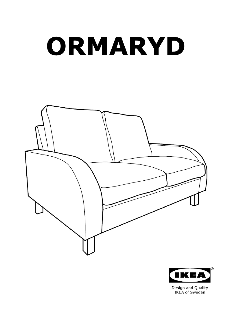 Image de la première page du manuel de l'appareil ORMARYD 804.775.93