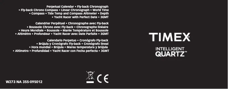 Page 1 de la notice Manuel utilisateur Timex T2N944