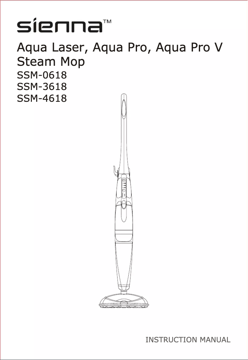Page 1 de la notice Manuel utilisateur Sienna Aqua Pro V SSM-4618
