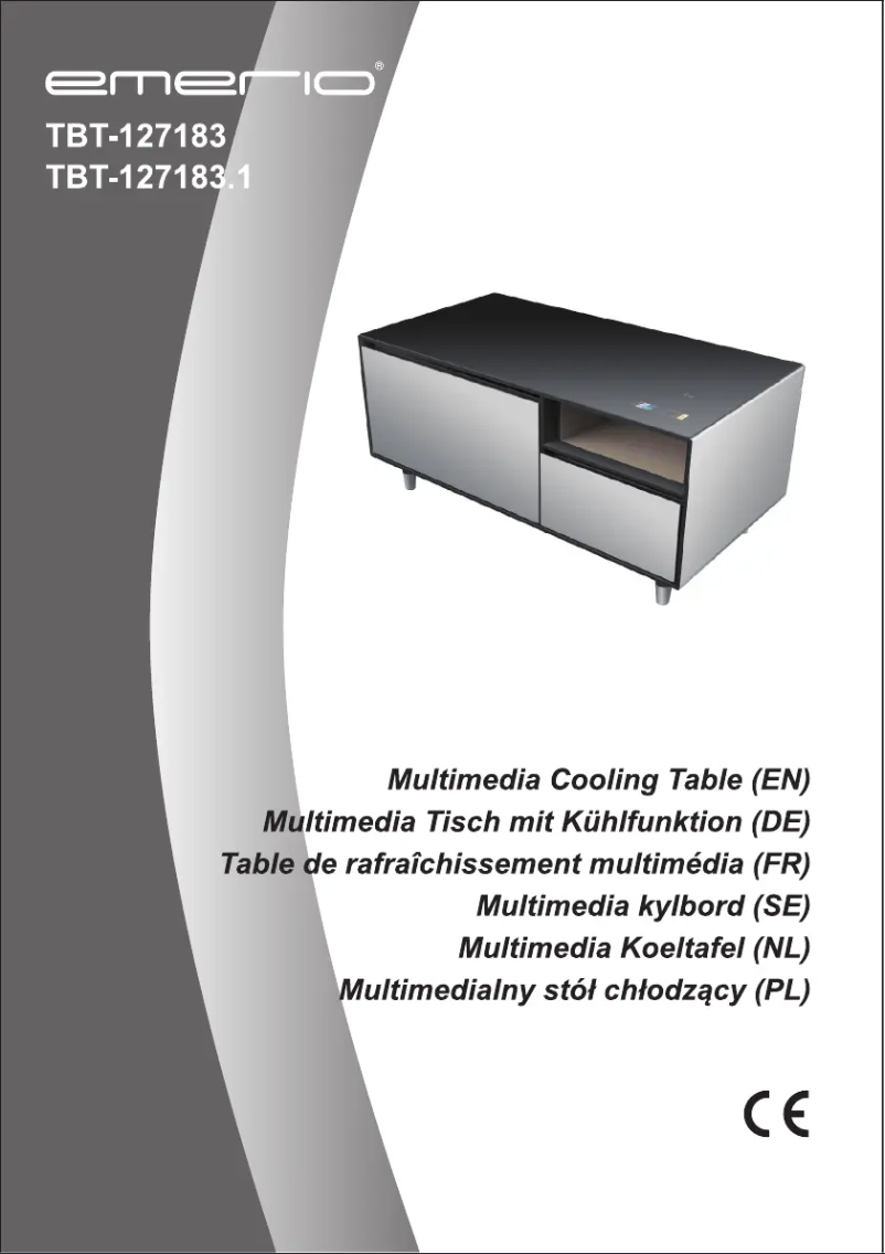 Page n°1 - Manuel utilisateur Emerio TBT-127183