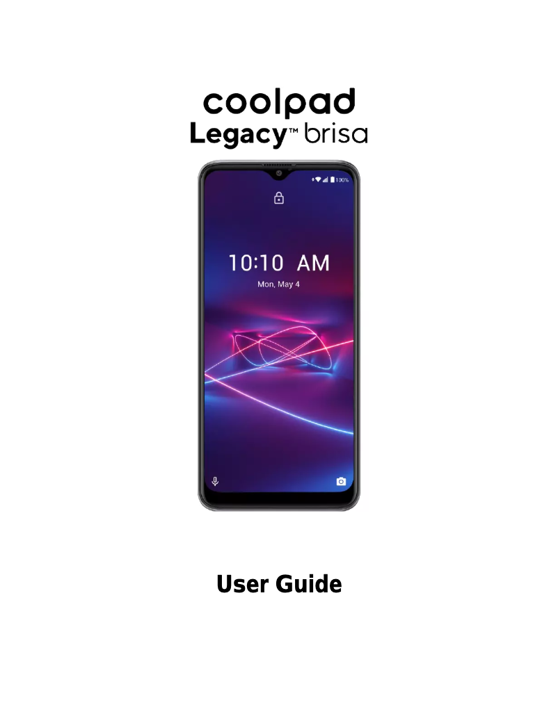 Page n°1 - Manuel utilisateur Coolpad 3706AS