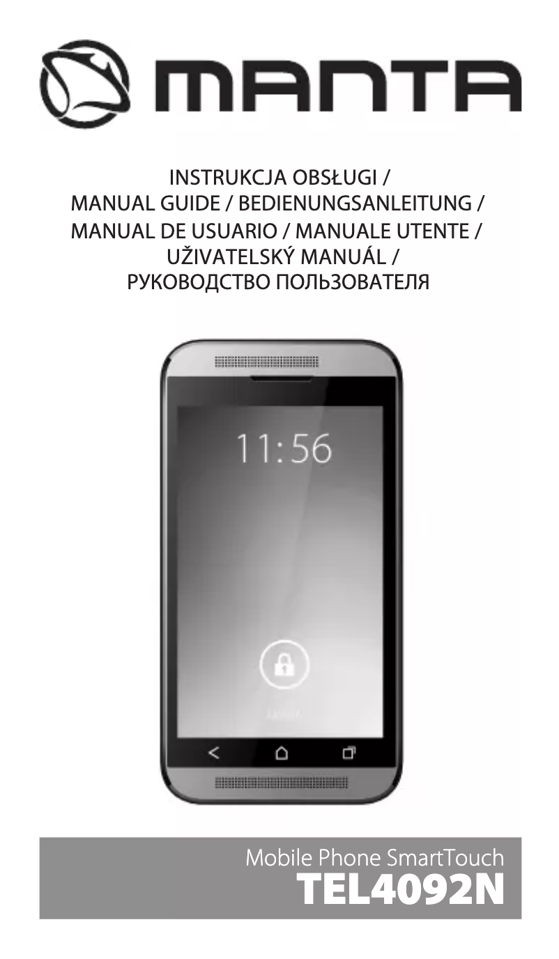 Page 1 de la notice Manuel utilisateur Manta TEL4092N