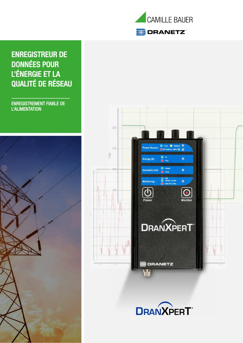 Page n°1 - Brochure Dranetz DranXperT