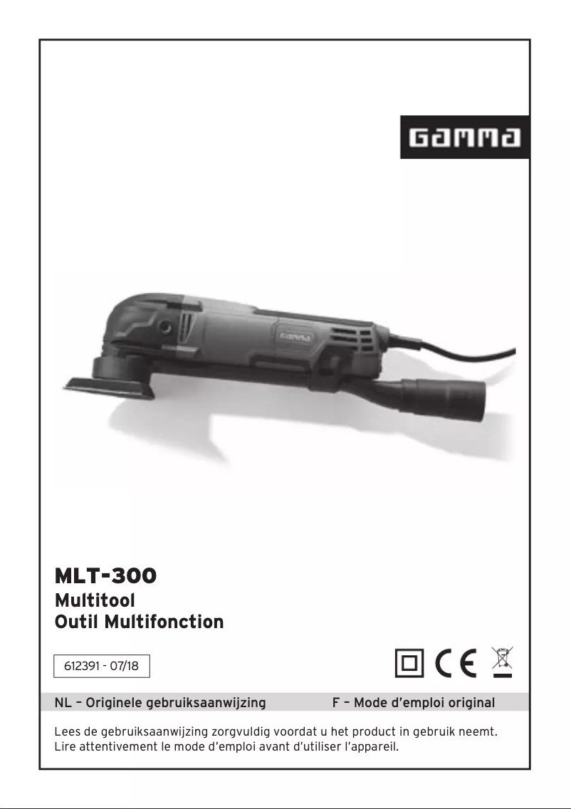 Page n°1 - Manuel utilisateur Gamma MLT-300