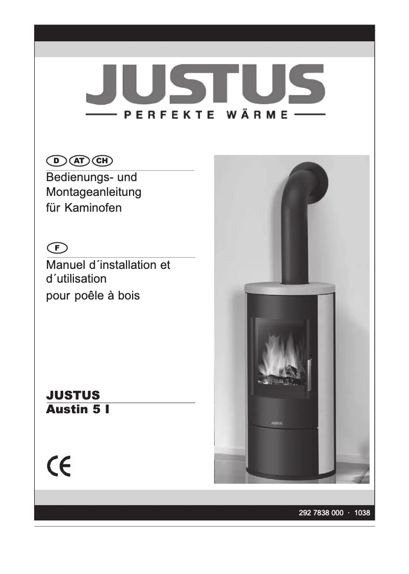 Page n°1 - Manuel utilisateur Justus Austin 5