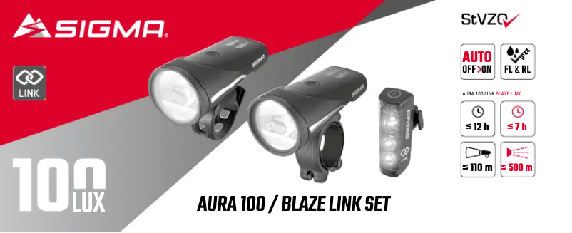 Page n°1 - Manuel utilisateur Sigma BLAZE LINK