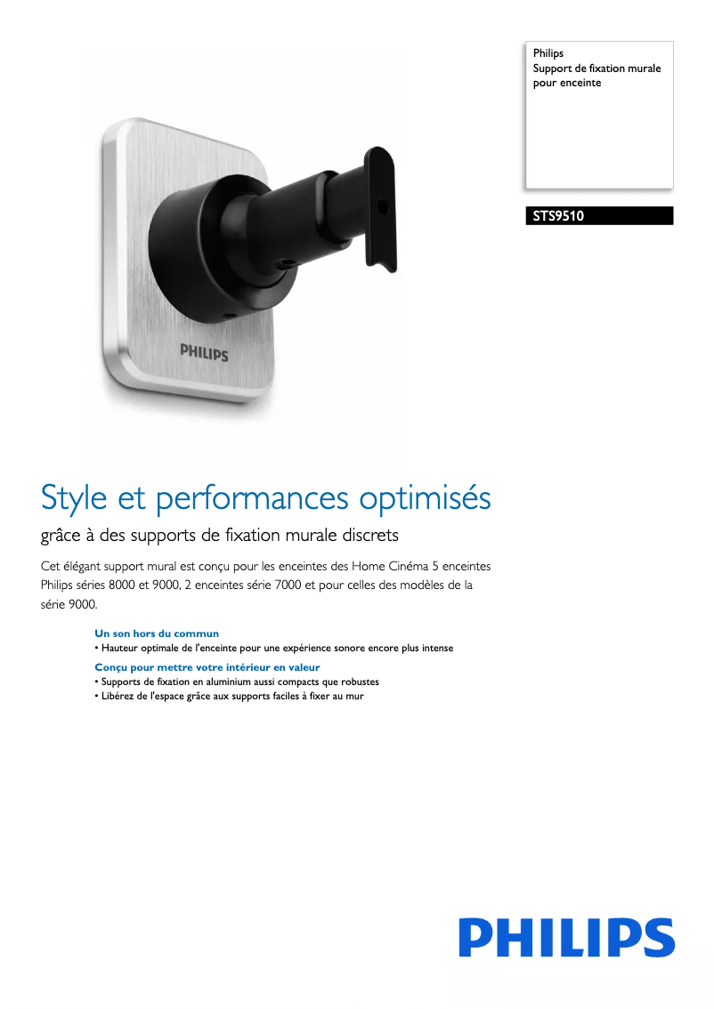 Imagen de la primera página del manual del dispositivo STS9510