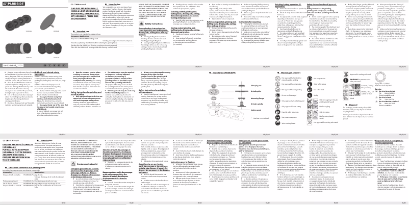 Page n°1 - Manuel utilisateur Parkside PWZS 2 A1