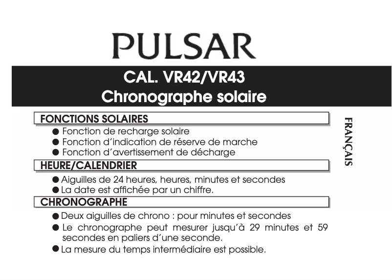 Image de la première page du manuel de l'appareil Accelerator PZ6003X1