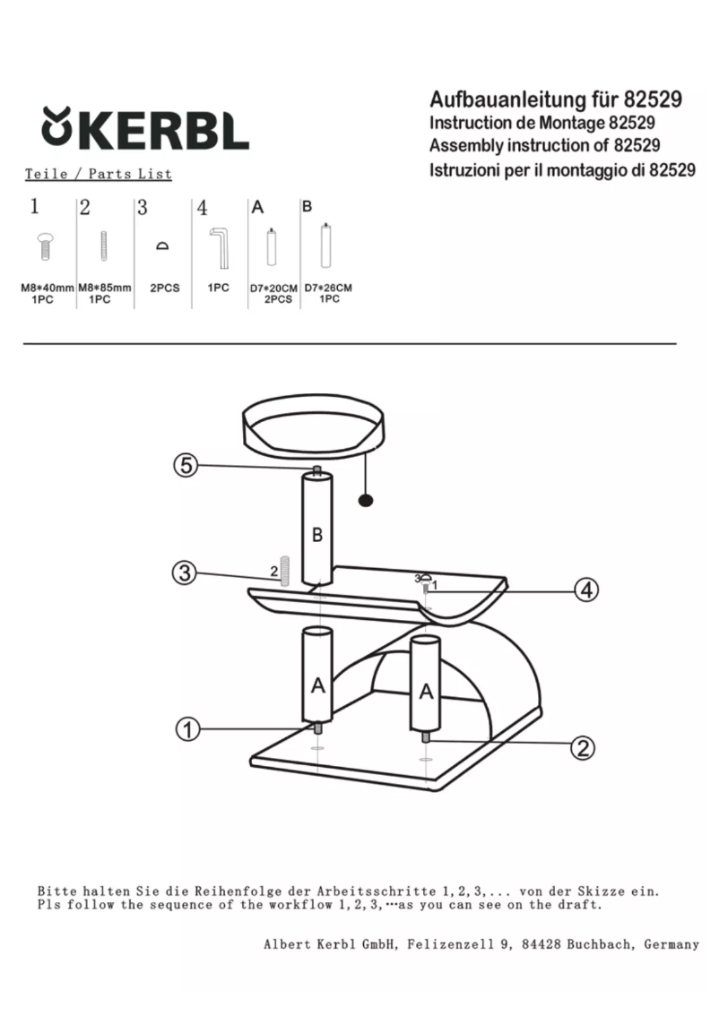 Image de la première page du manuel de l'appareil Safari 82529