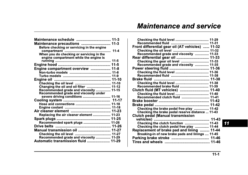 Image de la première page du manuel de l'appareil Baja (2006)