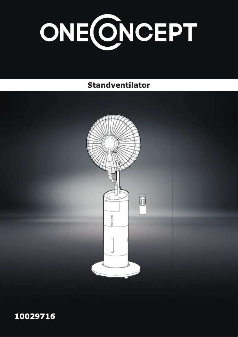 Página 1 del manual Manual de usuario OneConcept Big Blizzard