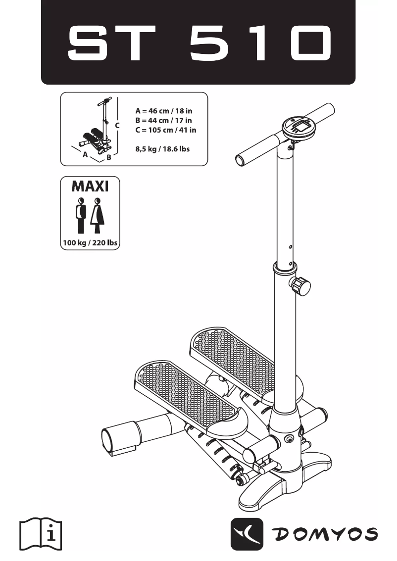 Image de la première page du manuel de l'appareil ST 510