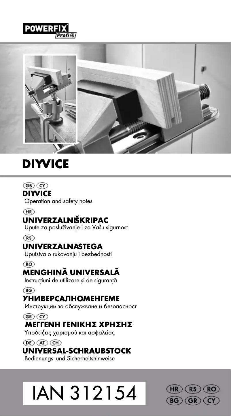 Página 1 del manual Manual de usuario Powerfix Z29760A