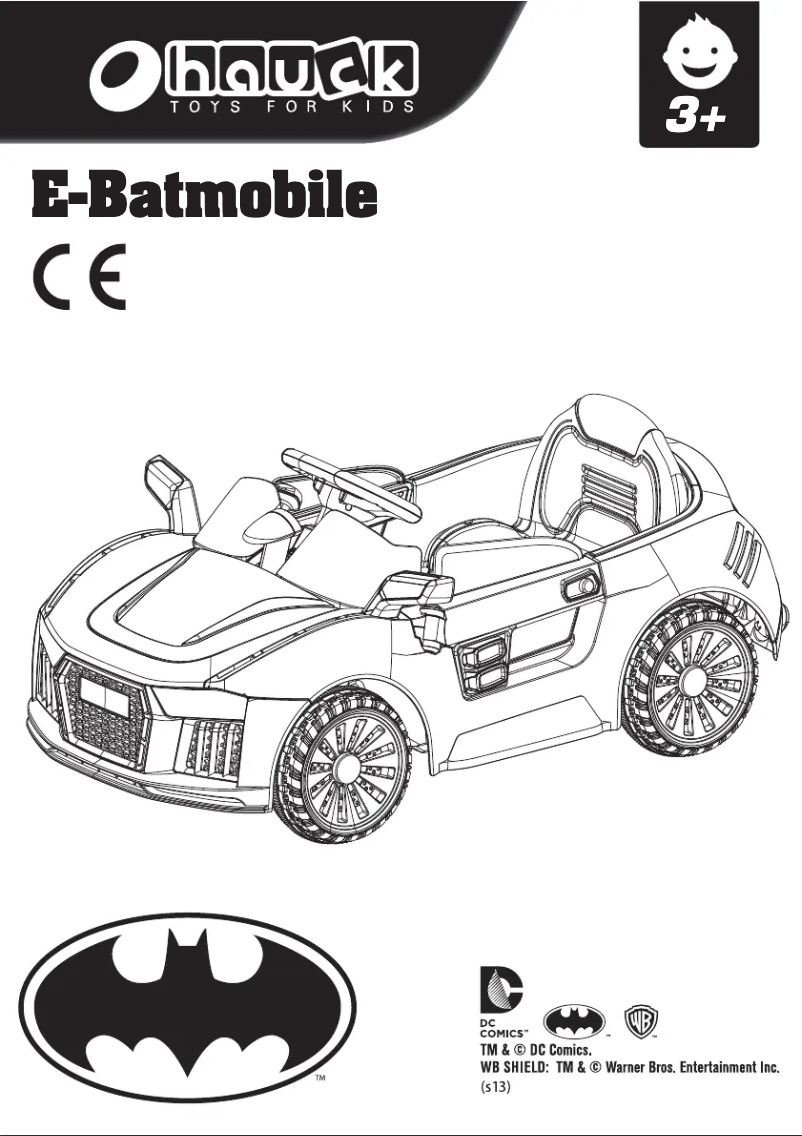 Page 1 de la notice Manuel utilisateur Hauck Batman