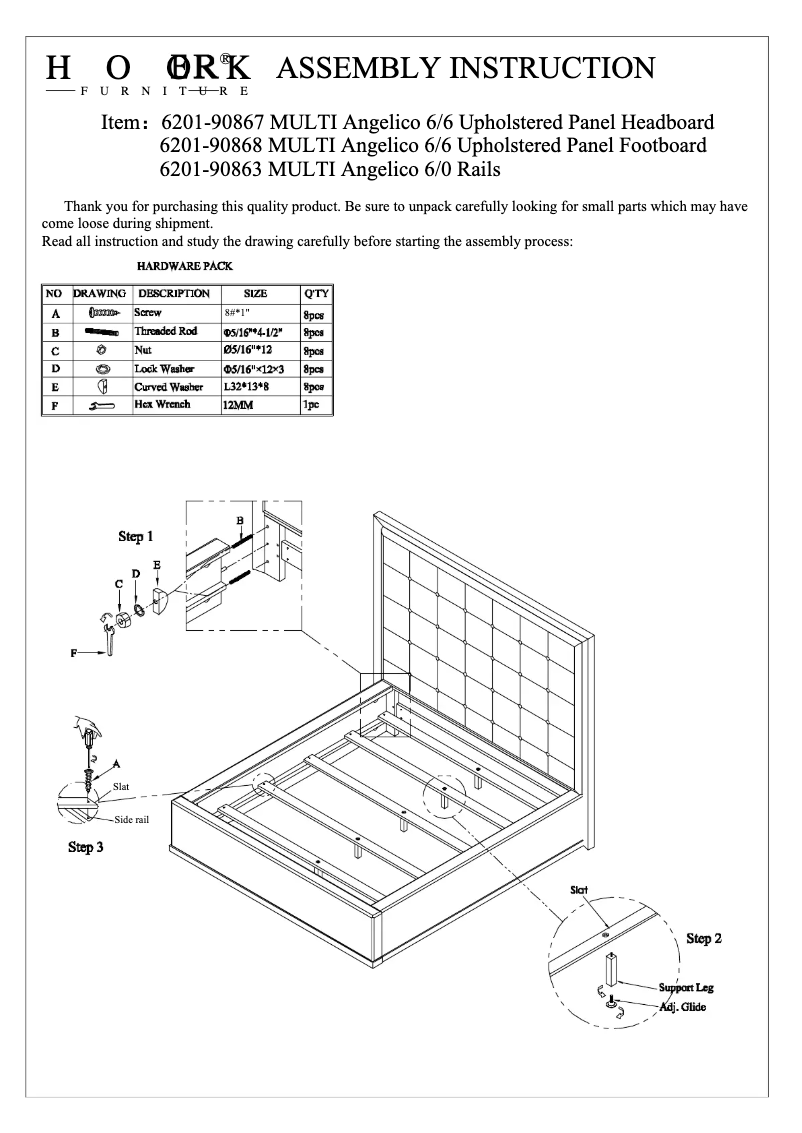 Image de la première page du manuel de l'appareil 6201-90863 MULTI