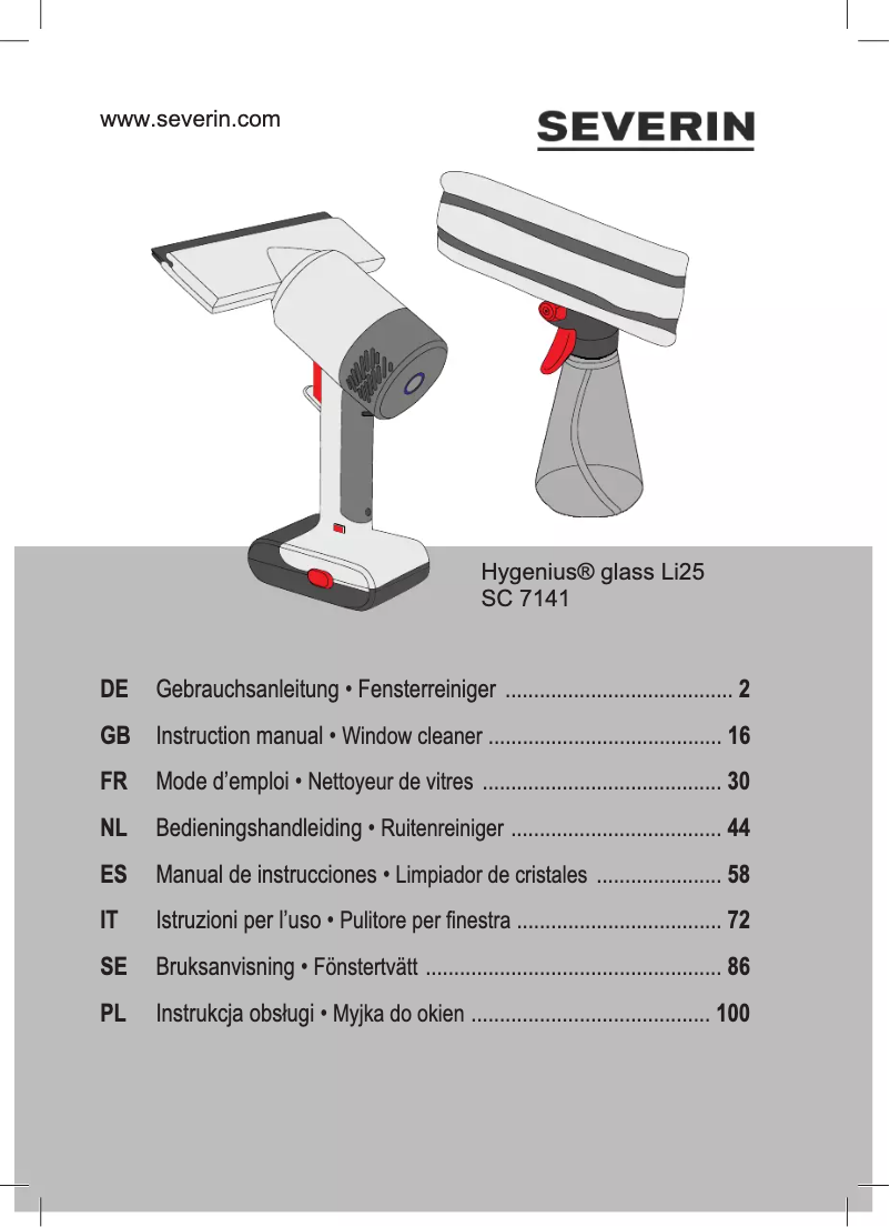 Image de la première page du manuel de l'appareil CM 2199