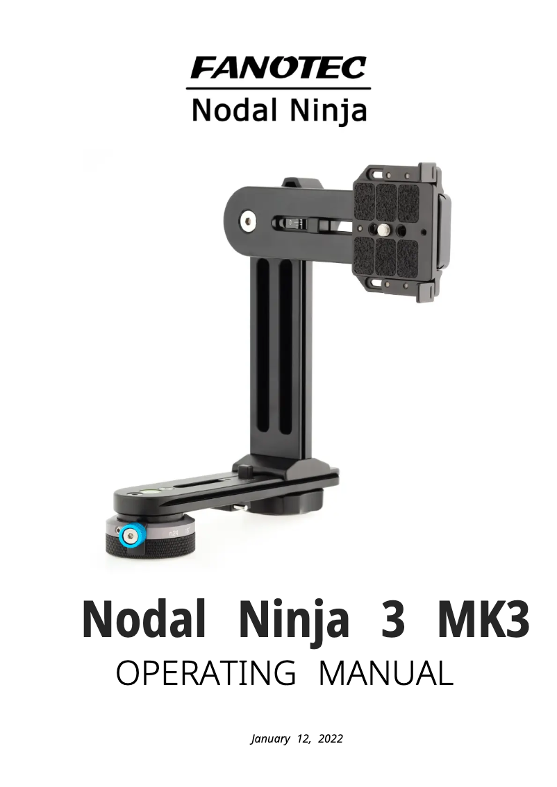 Page 1 de la notice Manuel utilisateur Nodal Ninja 3 MK3