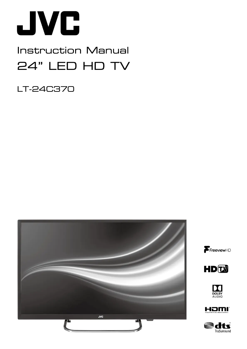 Page n°1 - Manuel utilisateur JVC LT-24C370