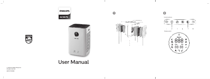 Página 1 del manual Manual de usuario Philips AC6679