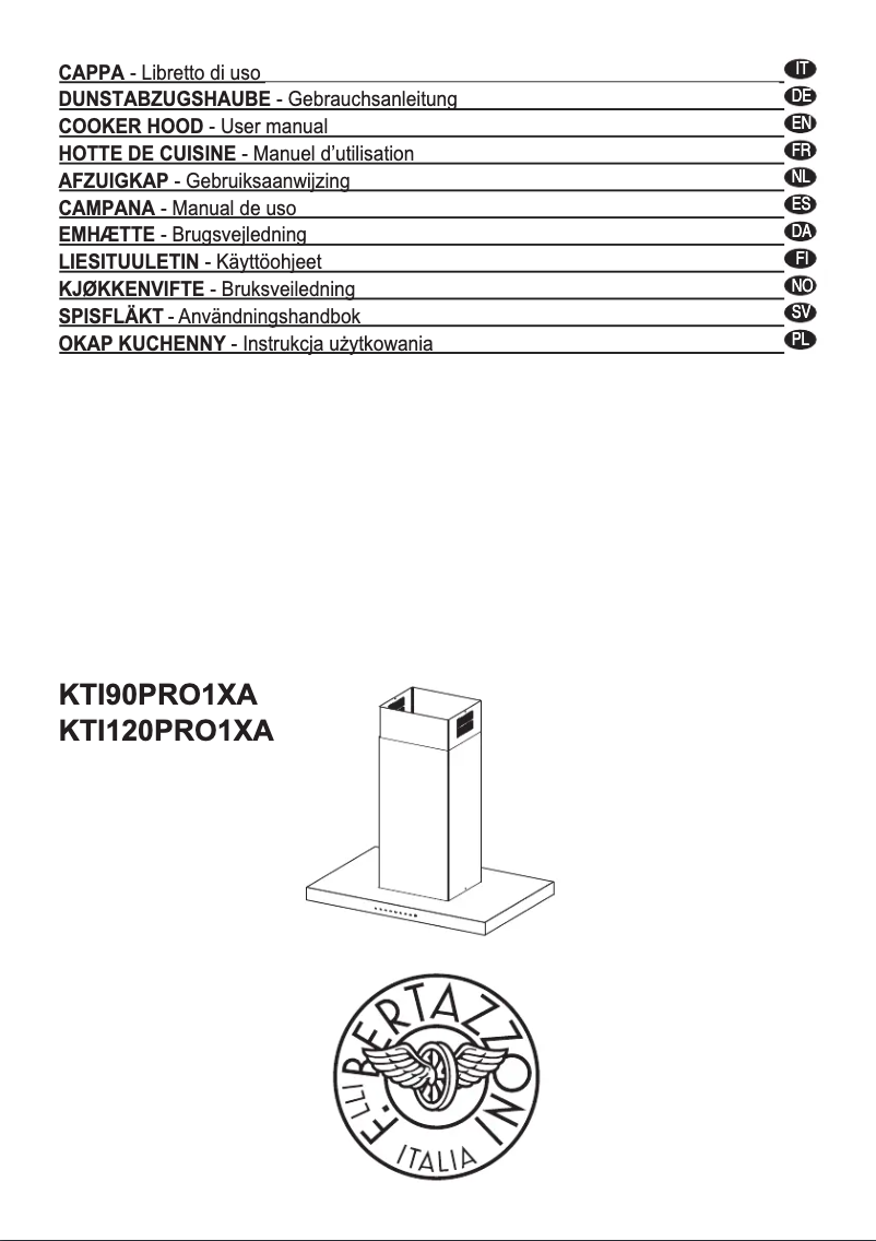Image de la première page du manuel de l'appareil KTI120P1AXT