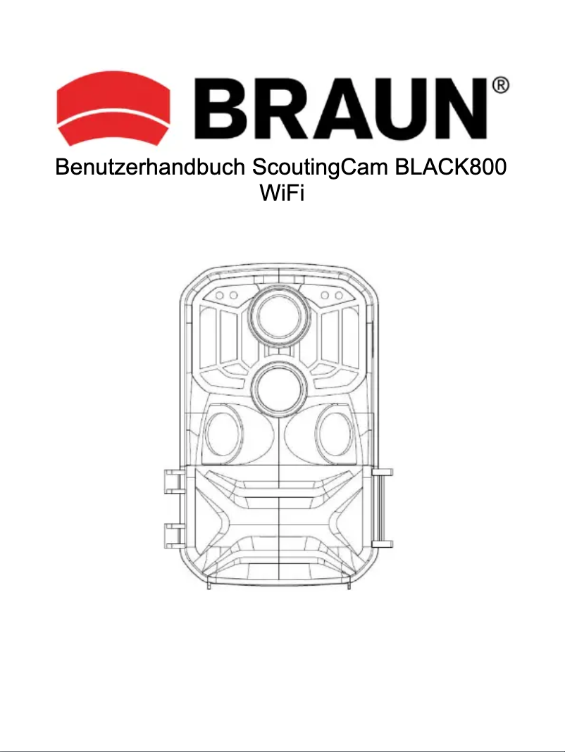 Page n°1 - Manuel utilisateur Braun Black800 Wi-Fi