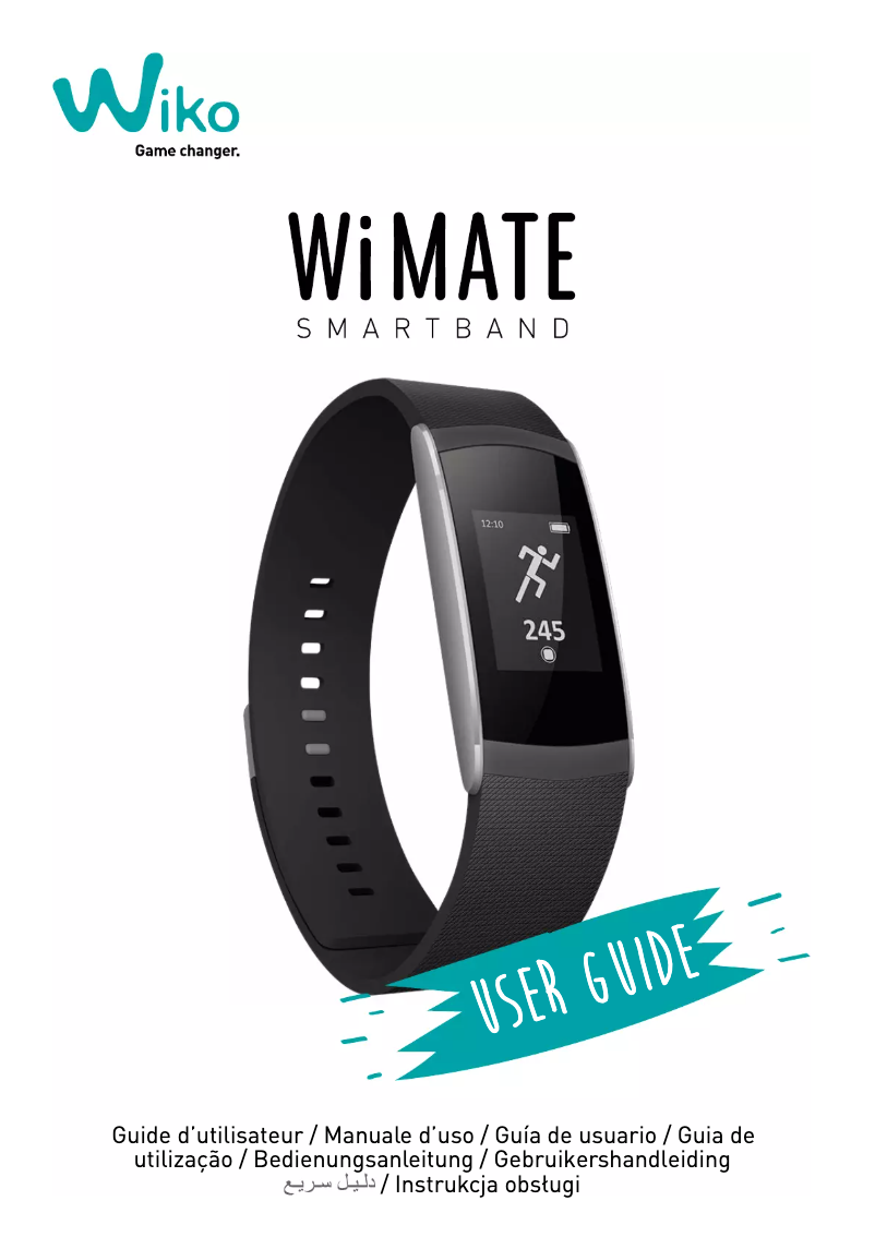 Page n°1 - Manuel utilisateur Wiko WiMate Smartband