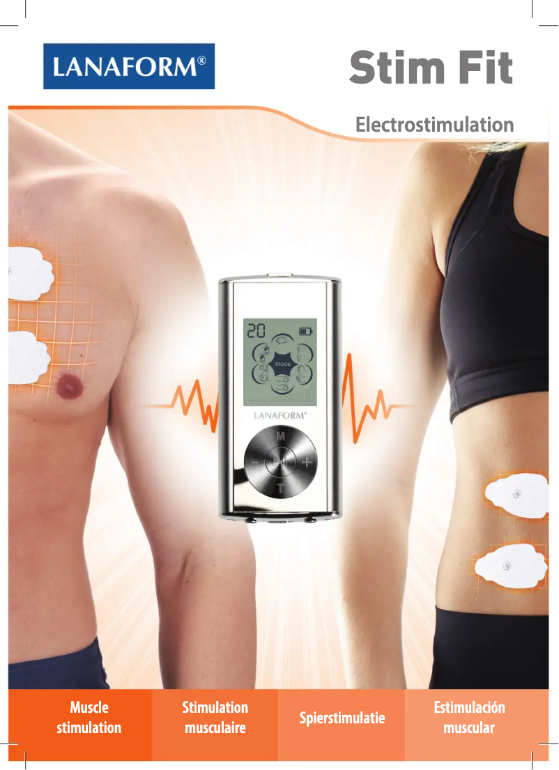 Page 1 de la notice Manuel utilisateur Lanaform Stim Fit