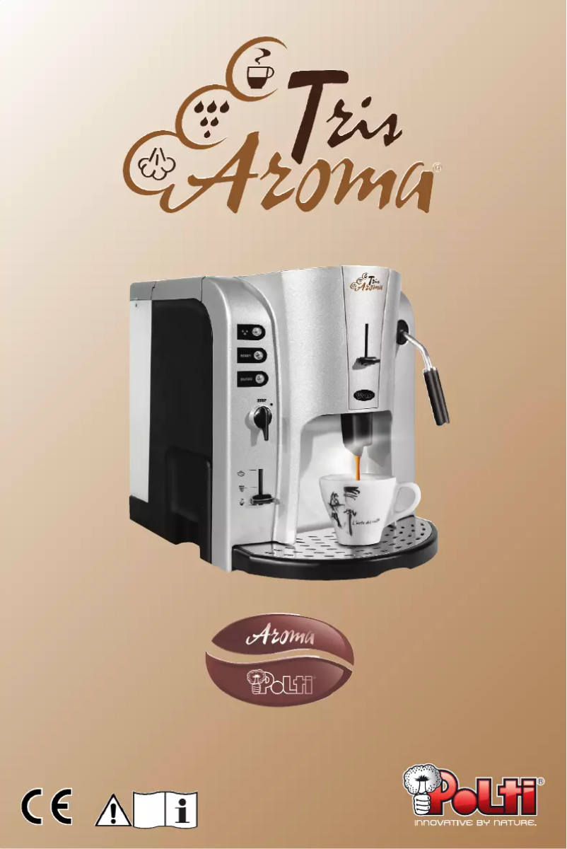 Image de la première page du manuel de l'appareil Tris Aroma