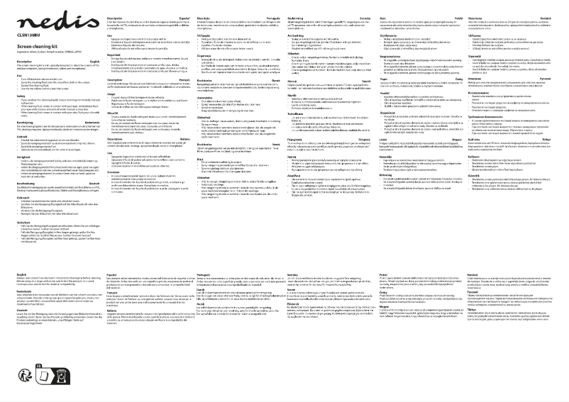 Page n°1 - Manuel utilisateur Nedis CLSN130BU