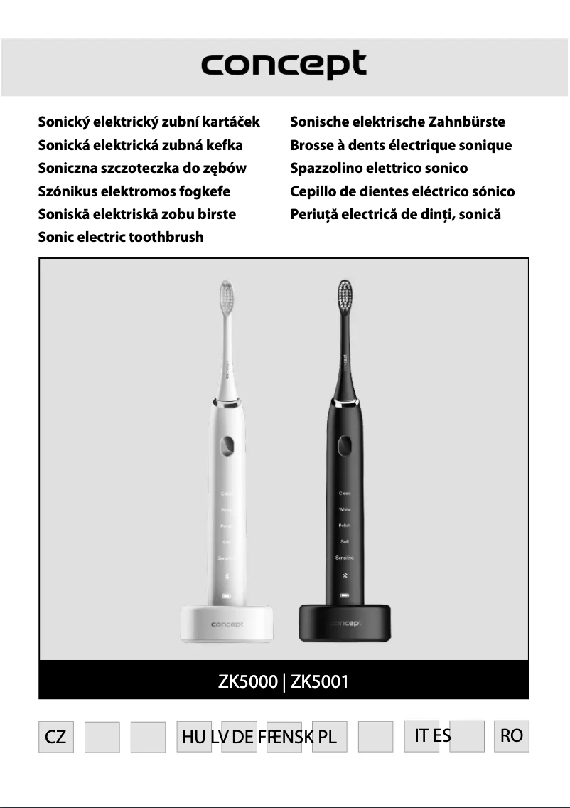 Page 1 de la notice Manuel utilisateur Concept Perfect Smile ZK5001