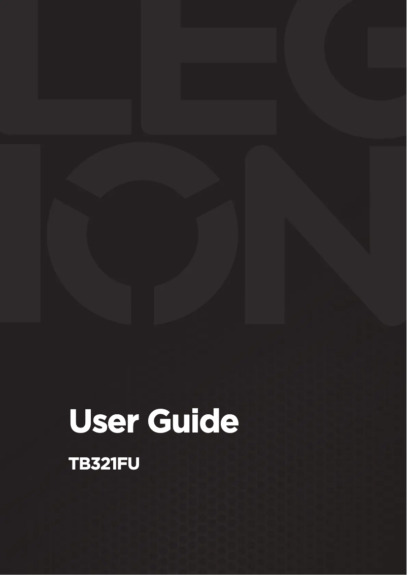 Page 1 de la notice Manuel utilisateur Lenovo Y Gaming Mechanical