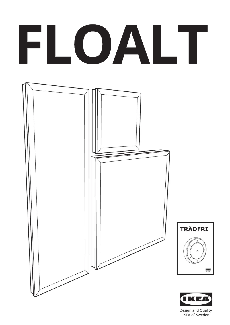 Page 1 de la notice Manuel utilisateur Ikea FLOALT 603.322.14