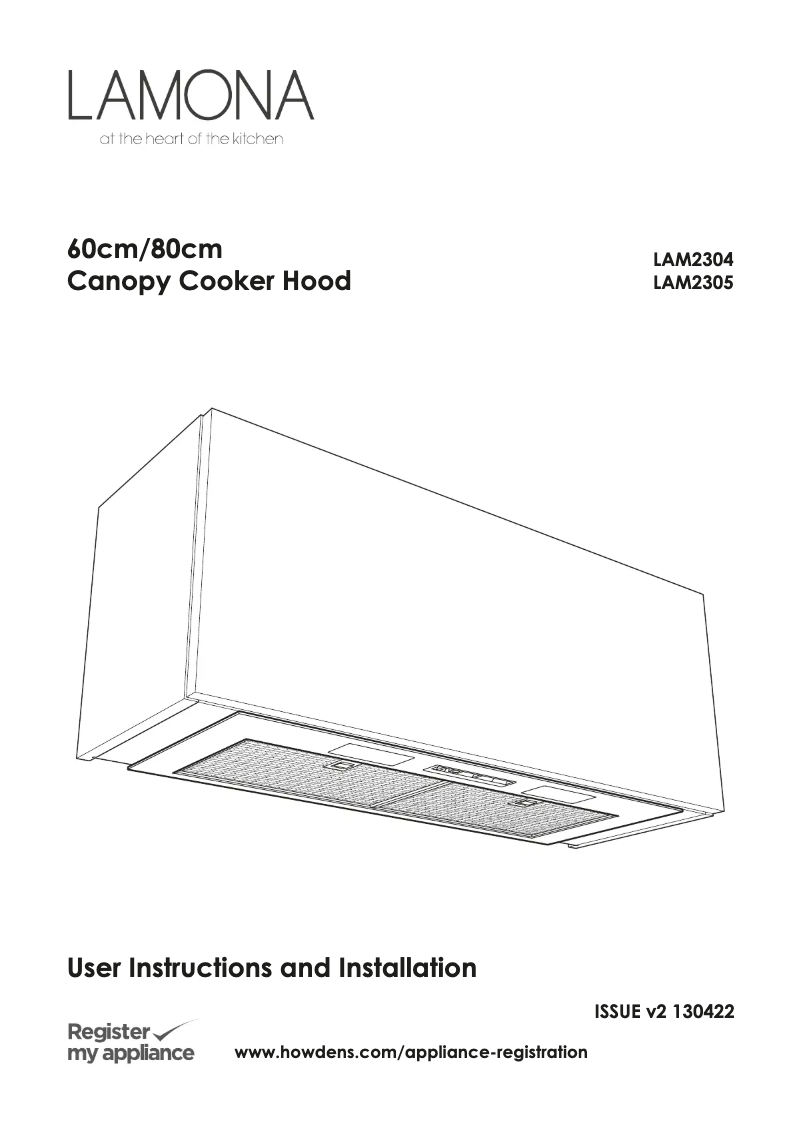 Page n°1 - Manuel utilisateur Lamona LAM2305