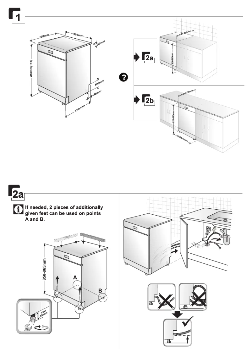 Image de la première page du manuel de l'appareil ADF140W