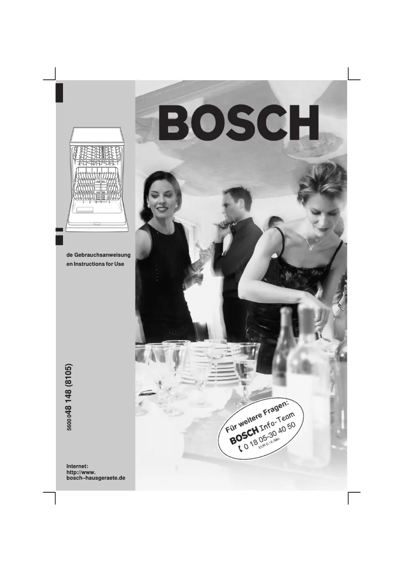 Page 1 of the manual User Manual Bosch SGE0925