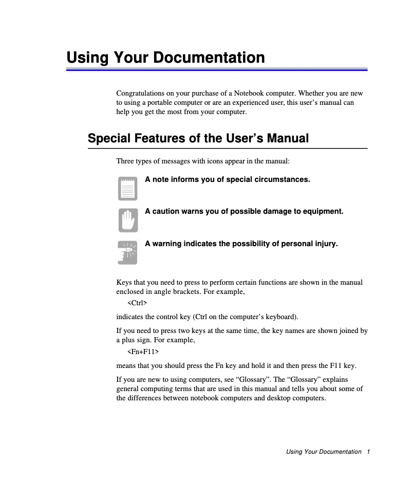 Page 1 de la notice Manuel utilisateur Samsung N640PJ4101